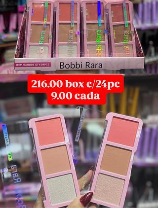 Trio de blush,iluminador e contorno